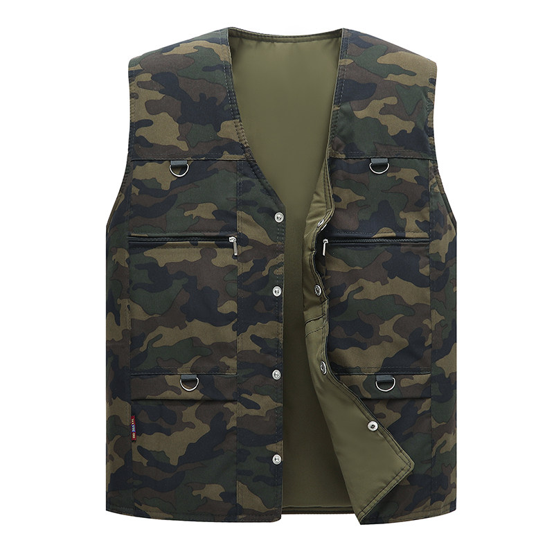 中老年男士秋冬棉衣冬季保暖休闲棉服男款爸爸装羽绒棉服加厚防寒