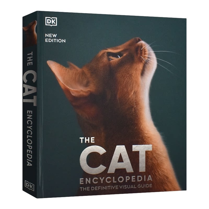 【自营】DK 猫咪百科 The Cat Encyclopedia 猫的图解百科全书 新版 全彩精装大开本 科普读物 爱猫人士书籍 英文原版进口图书