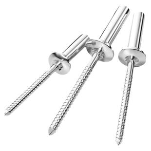 圆头封闭式抽芯铆钉 304帽420芯 不锈钢封闭型半圆头密封拉钉防水