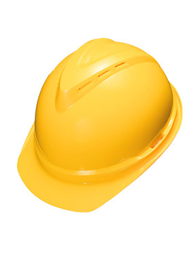 君御安全帽工地男施工建筑工程领导V型加厚防砸防冲击透气印字