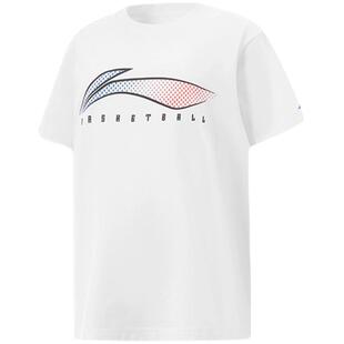 商场同款|李宁儿童速干衣宽松短袖T恤男孩上衣男童装中大童运动服