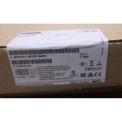 议价全新6ES7417-4XT07-0AB0 CPU 417-4中央处理单元6ES74174XT07