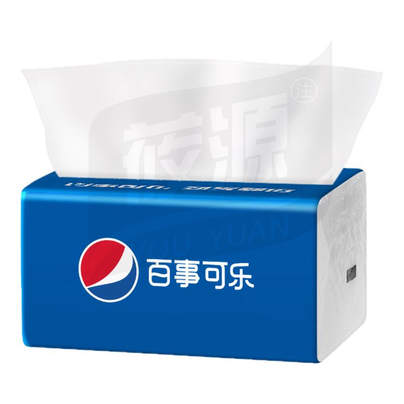 广告抽纸定做印logo软抽软包定制餐巾纸宣传订制纸巾纸抽工厂批发
