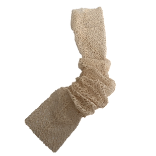 夜间教习室腿套女款蕾丝镂空设计感春夏薄款堆堆袜子夏季小腿袜套