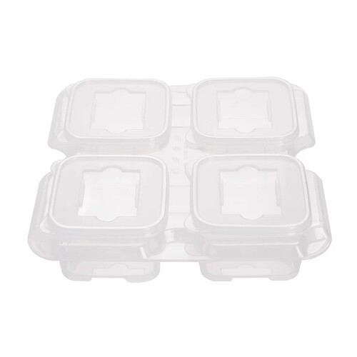 食品留样盒幼儿园学校塑料分装盒餐厅食堂取样盒小号超市试吃盒子