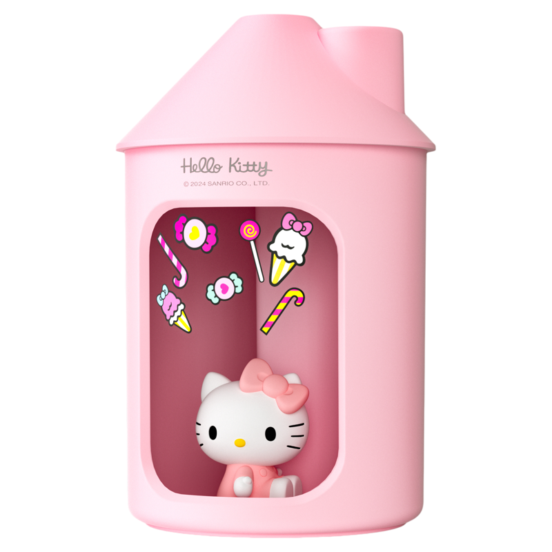 三丽鸥加湿器家用静音卧室HelloKitty可爱小型办公室桌面宿舍夜灯