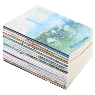 初品官方/a4 b5 a5车线本缝线本软面抄 创意唯美高颜值可爱简约办公学生作业本笔记本文具记事本日记本子4本