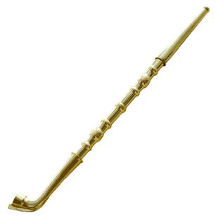 汉匠老式黄铜旱烟袋锅子手工可拆卸长烟杆男士传统烟具老人烟斗