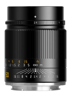 铭匠光学50mm f1.4全画幅定焦镜头适用索尼E卡口佳能RF松下L尼康Z