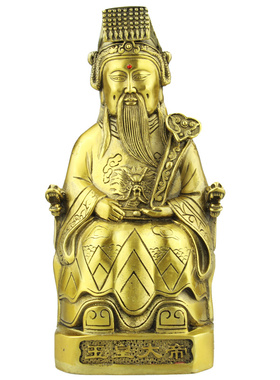 纯铜佛像玉皇大帝王母娘娘
