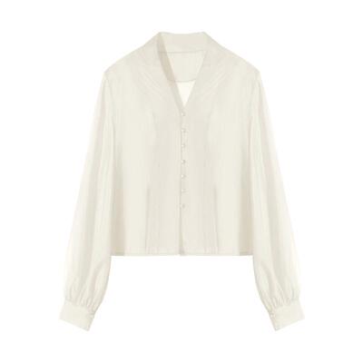 COCOBELLA新中式灯笼袖短外套