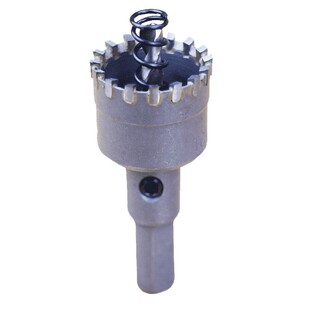 戴恩工具 合金开孔器25MM不锈钢扩孔器铁皮打眼加长金属开孔钻头