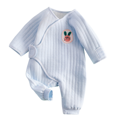 【断码清仓】婴儿夹棉护肚连体衣