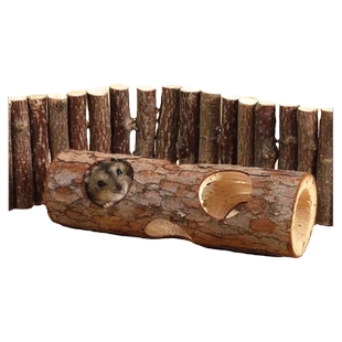 仓鼠笼玩具躲避窝屋金丝熊笼子造景解闷专用打洞隧道迷宫diy大全