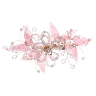 古风发夹仙气绢纱蝴蝶顶夹仙气古装发饰演出夹子头花配饰汉服头饰