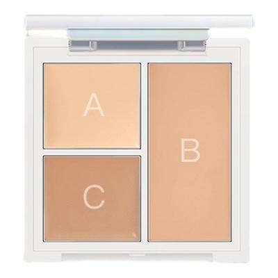 amiir三色遮瑕膏遮盖斑点痘印脸部修容盘官方旗舰店新款推荐盘