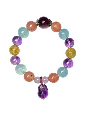 玄熙阁情侣天然多宝晶玉满堂手链