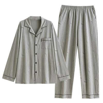 睡衣男士春秋款纯棉长袖家居服