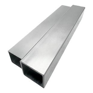 304不锈钢方管方通切割空心矩形装饰管激光定制加工零切可打孔