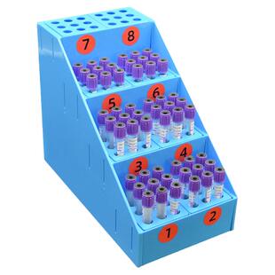 试管架72孔阶梯式采血架离心管架实验室核酸采样架2 5 10ml18mm