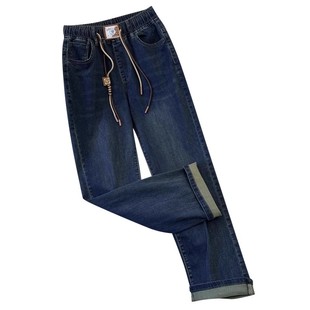 今年流行新塘牛仔裤女2025新款裤子爆款直筒阔腿梧桐裤广州十三行