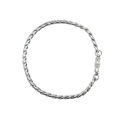 男女通用钛钢简约手链