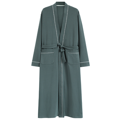 猫人纯棉睡袍舒适亲肤