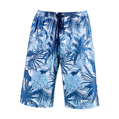 特步泳裤男士五分防尴尬平角泳衣