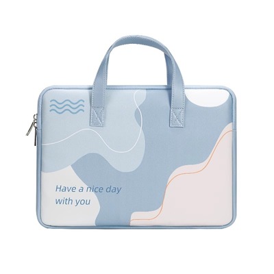 莫兰迪色电脑包笔记本手提通勤