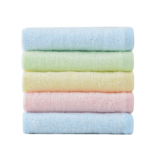 洁丽雅吸水洗脸小方巾再生纤维素纤维美容儿童宝宝擦脸擦手口水巾