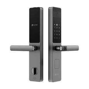 萤石AI人脸指纹锁DL20FV一握开家用防盗门锁密码锁智能视频电子锁