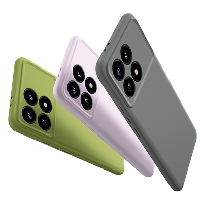 【不沾灰尘绒毛】防摔液态硅胶壳