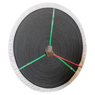 黑色平胶带 抛丸机提升带帆布平皮带粮食厂木材厂传送带厂家直销