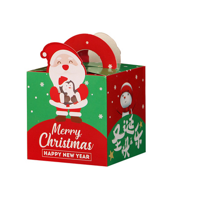 圣诞平安夜苹果礼盒平安果包装盒