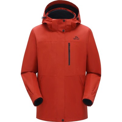 伯希和户外抓绒冲锋衣男女冬季