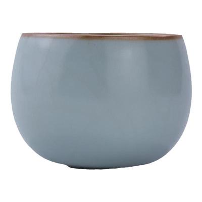 私人定制汝窑茶杯主人杯单杯茶具杯子套装汝瓷品茗杯个人手写LOGO