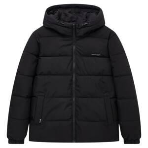 快鱼官方旗舰店快鱼连帽短款厚棉服男2025年冬新款加厚保暖外套显瘦休闲印花棉衣