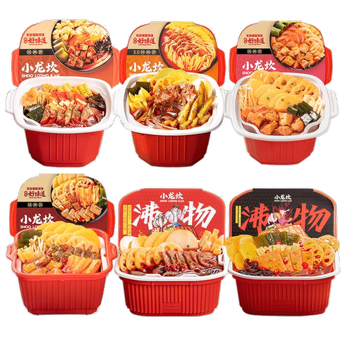 小龙坎自热火锅6盒整箱麻辣自煮火锅方便懒人自助即食自热小火锅