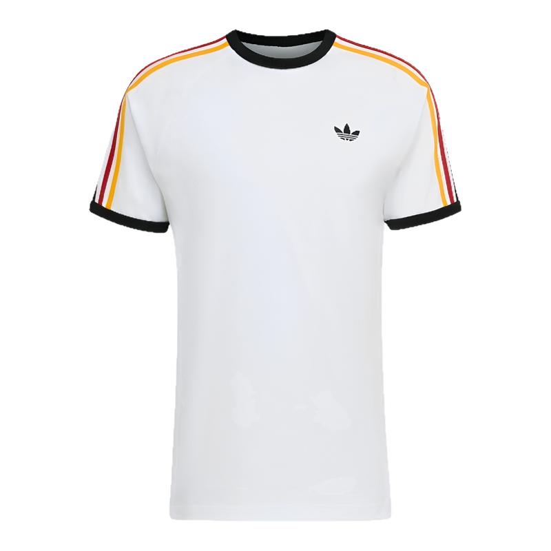 Adidas阿迪达斯夏季三叶草运动休闲短袖T恤圆领宽松上衣KC8639