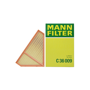 曼牌C36009适配捷豹FTYPE 13-18款3.0T 5.0T 右边 空滤空气滤芯格