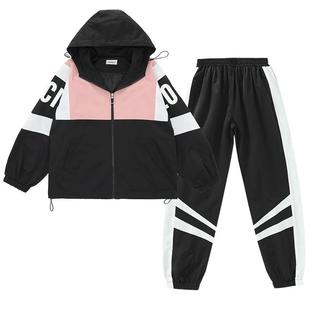 女童秋装2025新款套装洋气时髦大童女装12女孩春秋休闲运动服15岁