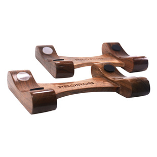 PROIRON/普力艾核桃木哑铃底座木托实木哑铃架哑铃托配件高端
