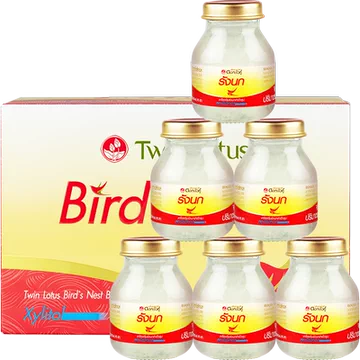 双莲即食无糖燕窝木糖醇75ml*12