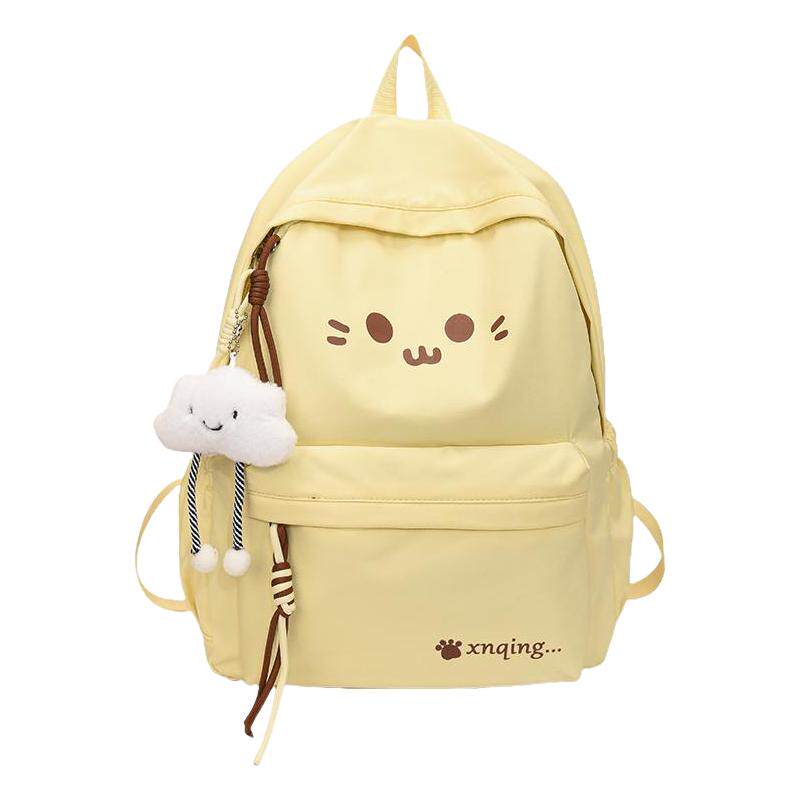 书包背包双肩包女生休闲轻便高中学生ins风电脑包初中生后背包