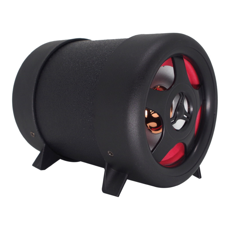 车载低音炮汽车蓝牙音响12V24V车用超重低音大功率家用音箱大音量