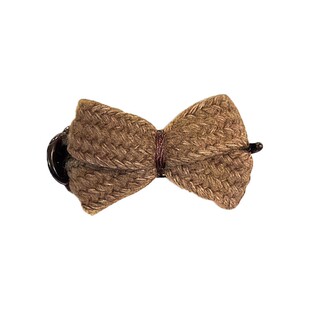 针织蝴蝶结丸子头抓夹女发夹子头饰秋冬2026新款盘发固定爪夹发卡