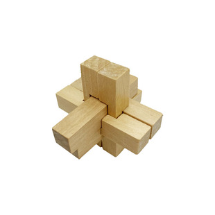 孔明锁鲁班锁六根拆装解锁儿童小学生成人亲子木制古典益智套装