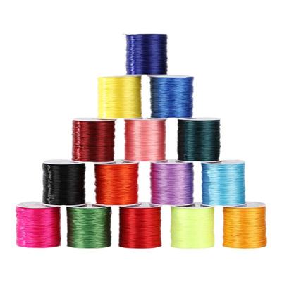 手串弹力绳扁丝穿珠子文玩线绳