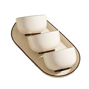 陶瓷碗家用2026新款高颜值餐具碗碟碗筷米饭碗釉下彩碗具盘子小碗