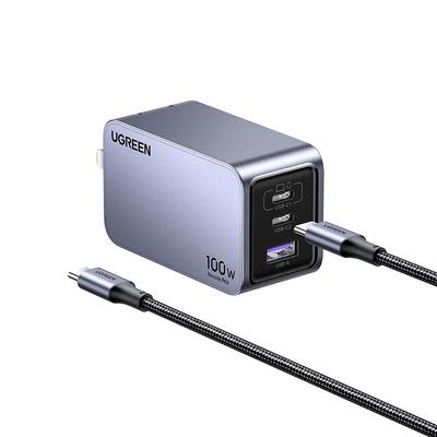 绿联100W氮化镓Pro充电器PD快充
